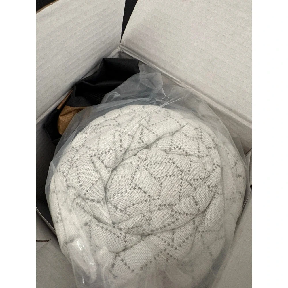 VaVerto Memory Foam Camping Pillow Gray Gel Infused Bamboo Cover New